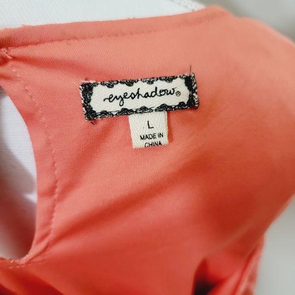 Buckle Peach Lace Dress Large - Picture 7 of 9